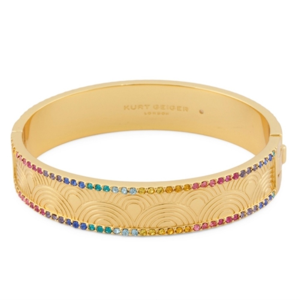 Kurt Geiger Gold-Tone Cuff Bracelet